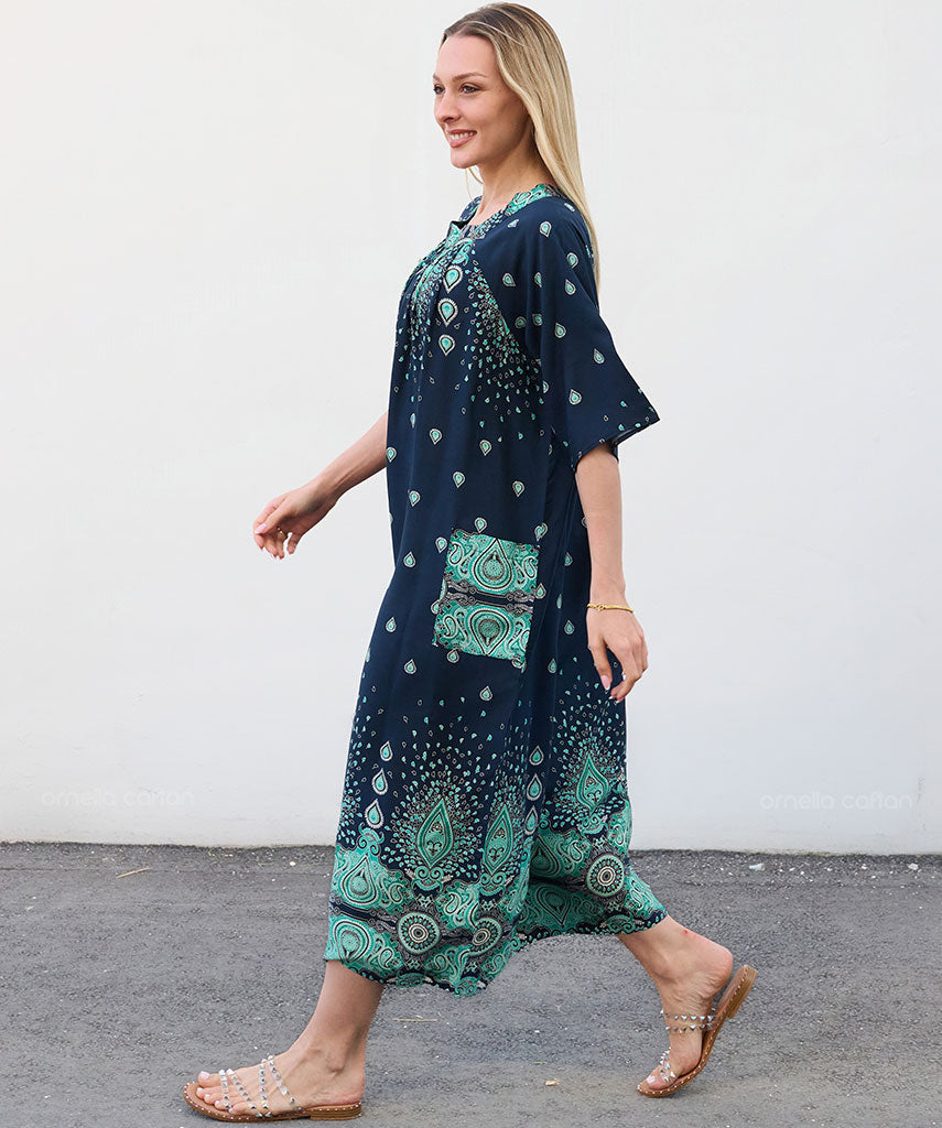 Robe Décontractée à Poches – Ornella Caftan™