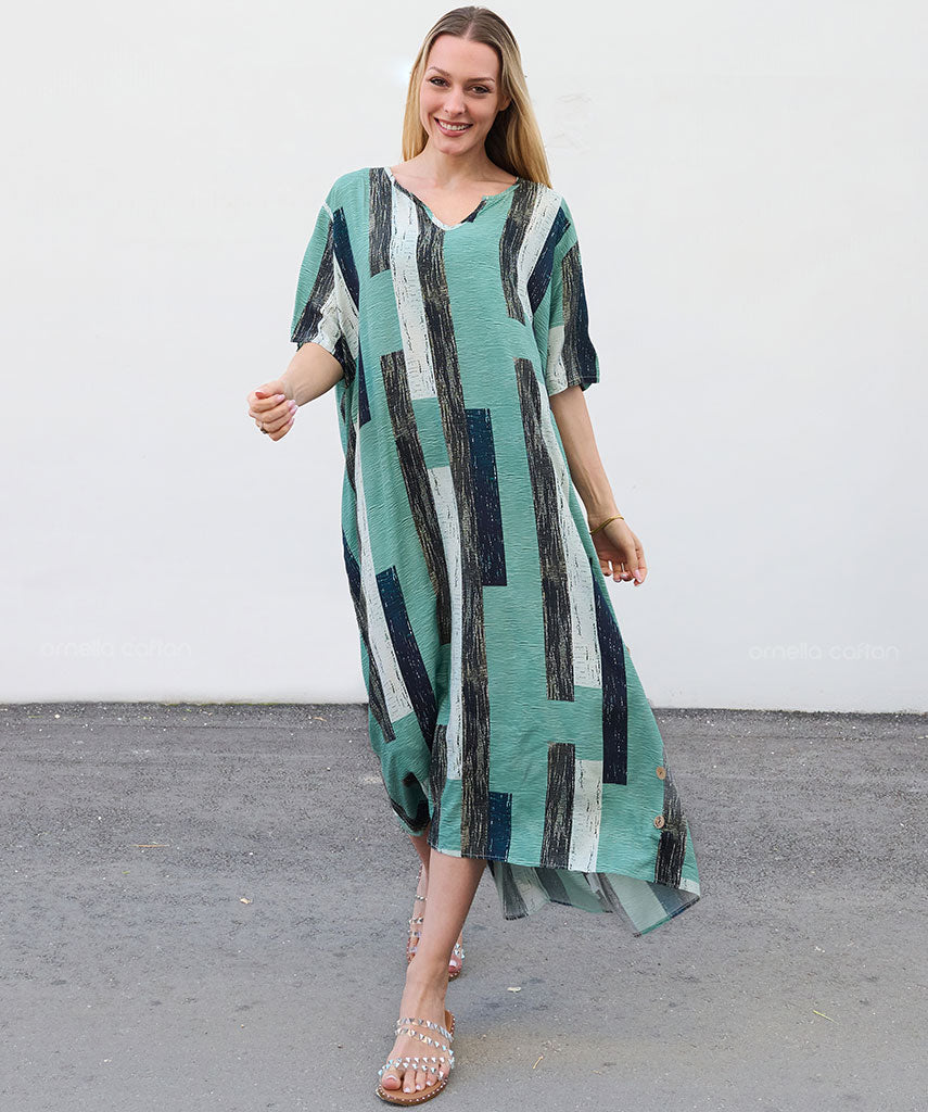 Robe Décontractée à Poches – Ornella Caftan™