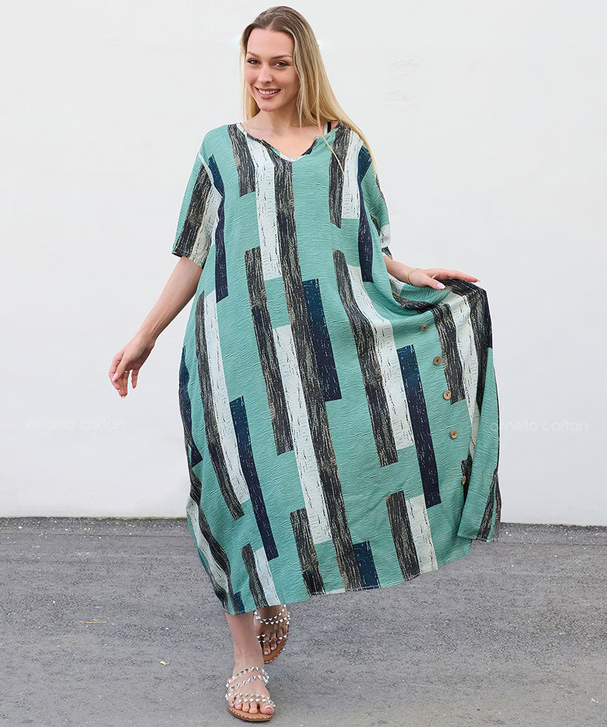 Robe Décontractée à Poches – Ornella Caftan™