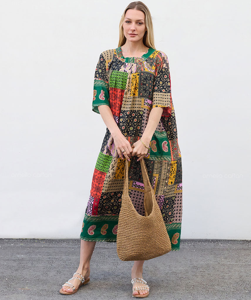 Robe Décontractée à Poches – Ornella Caftan™