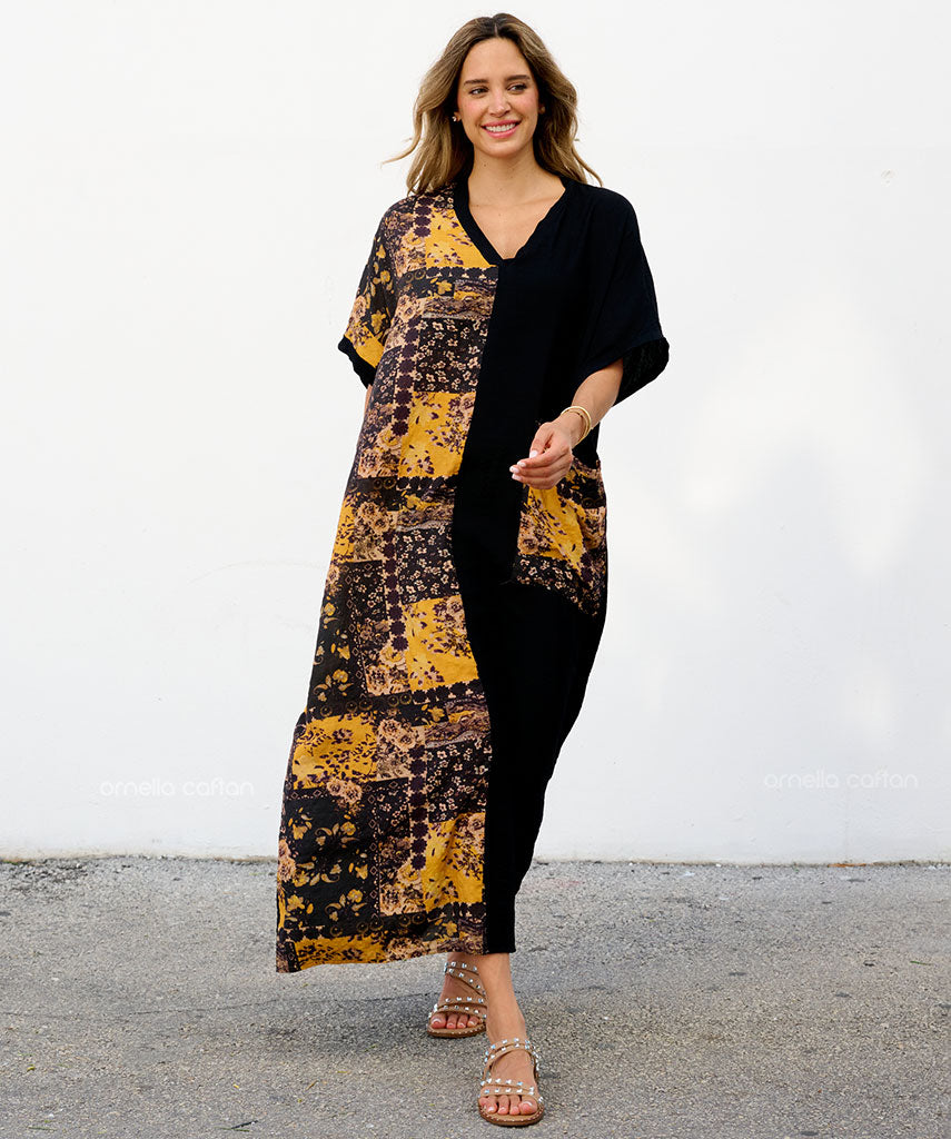 Robe Décontractée à Une Poche – Ornella Caftan™