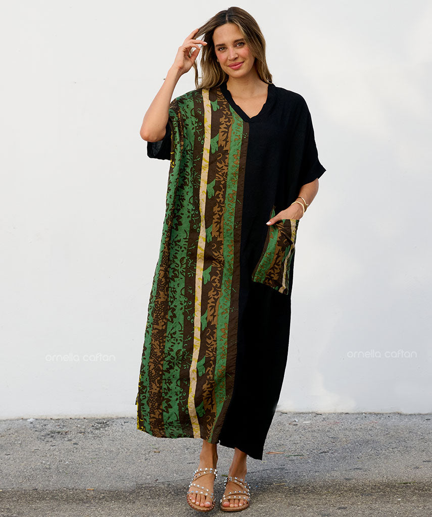 Robe Décontractée à Une Poche – Ornella Caftan™