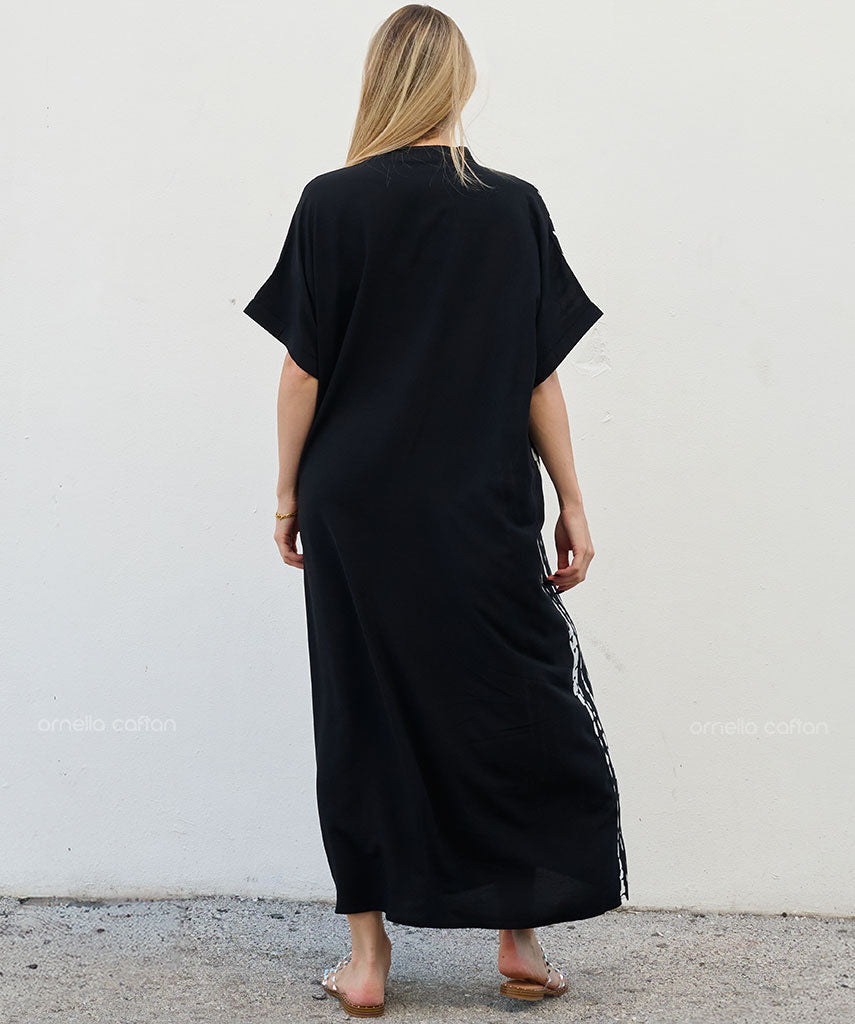 Robe Décontractée à Une Poche – Ornella Caftan™