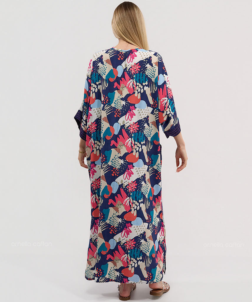 Caftan Élégant à Poches - Ornella Caftan™