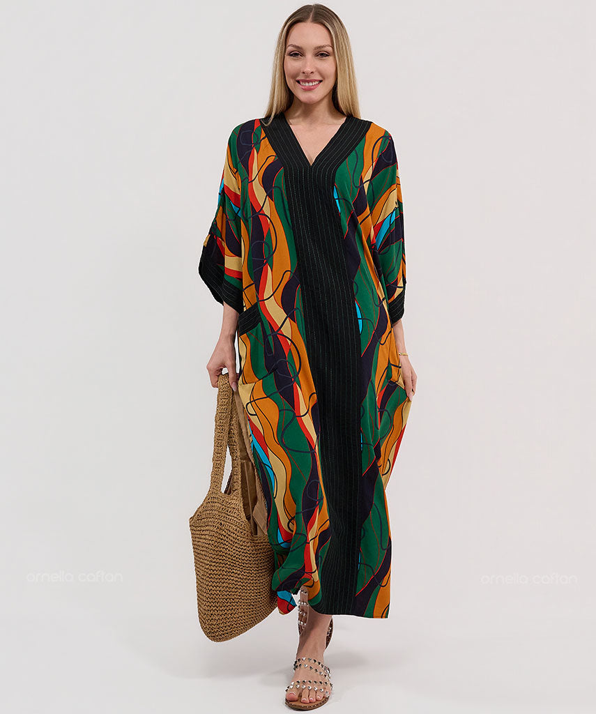Caftan Élégant à Poches - Ornella Caftan™