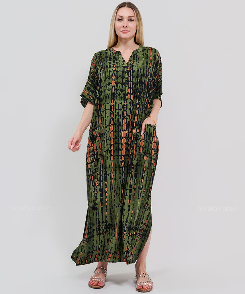 Caftan Élégant à Poches - Ornella Caftan™