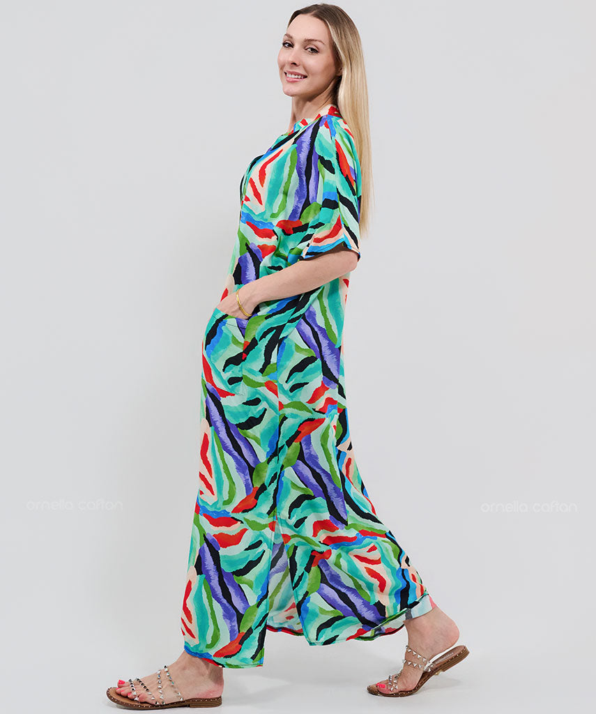 Caftan Élégant à Poches - Ornella Caftan™