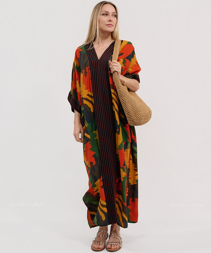 Caftan Élégant à Poches - Ornella Caftan™