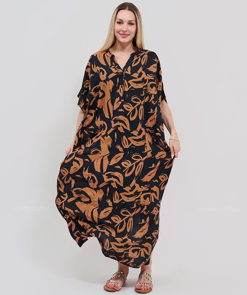 Caftan Élégant à Poches - Ornella Caftan™