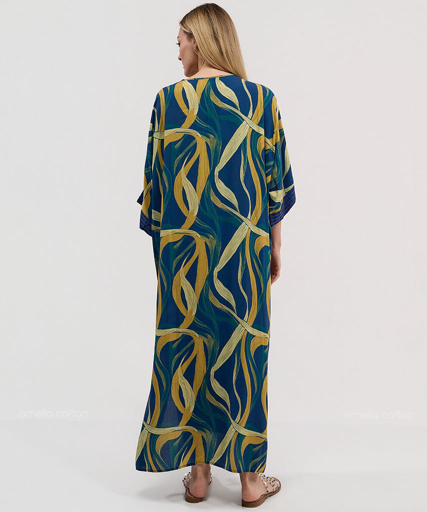 Caftan Élégant à Poches - Ornella Caftan™