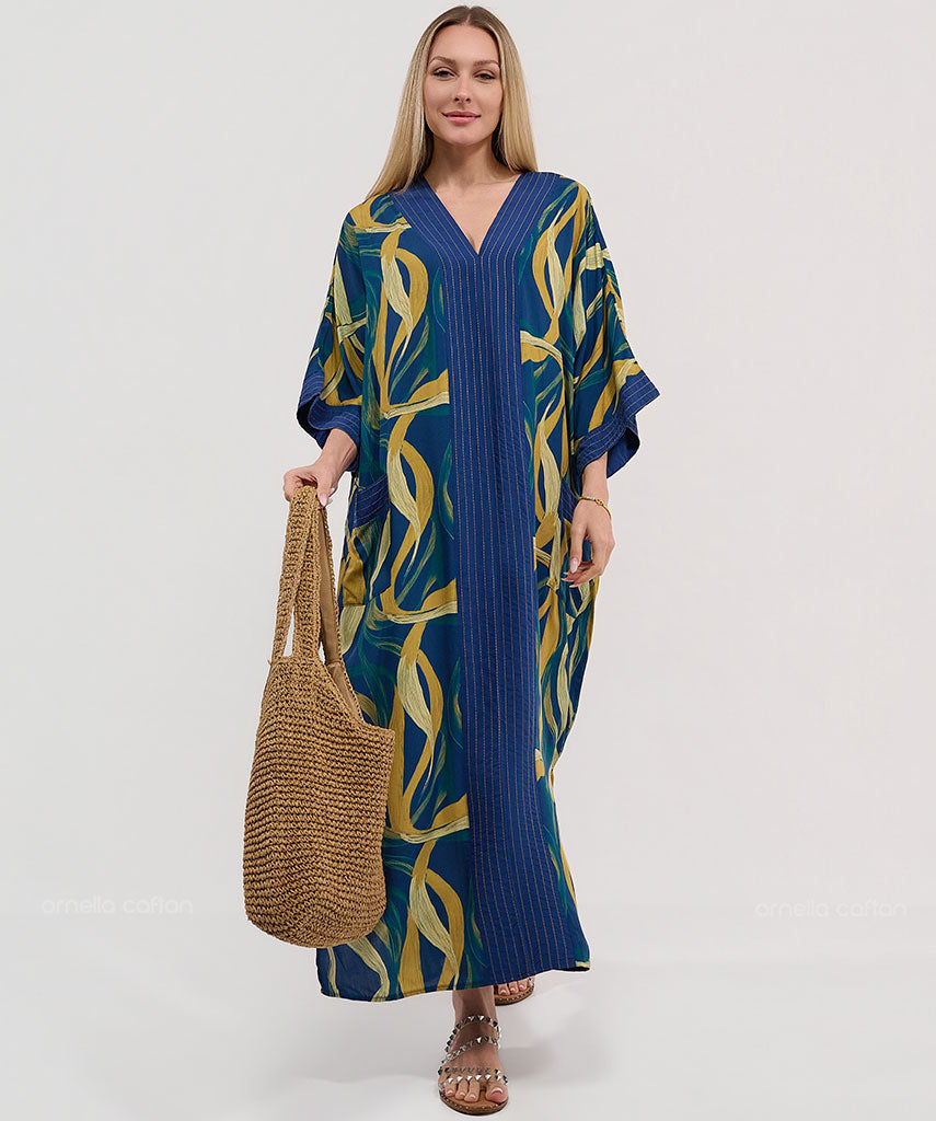 Caftan Élégant à Poches - Ornella Caftan™