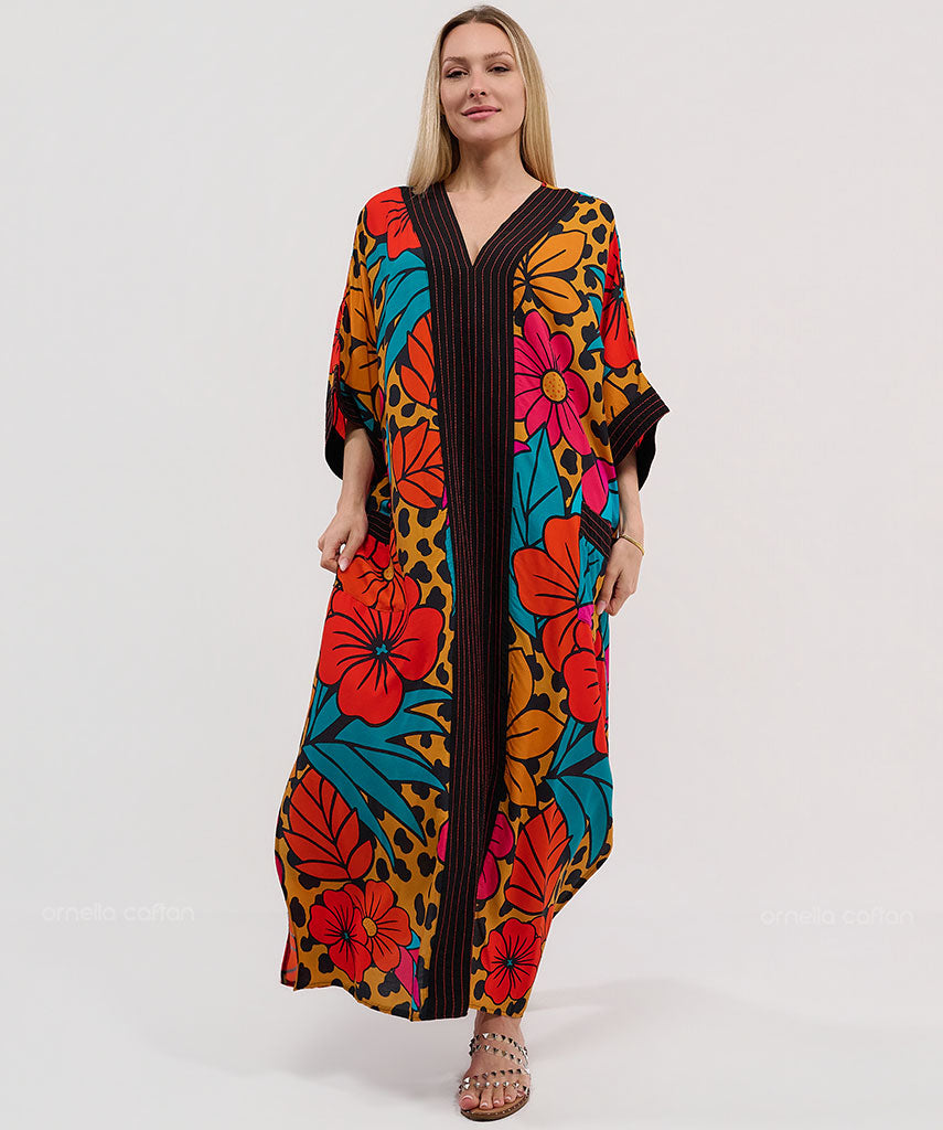 Caftan Élégant à Poches - Ornella Caftan™