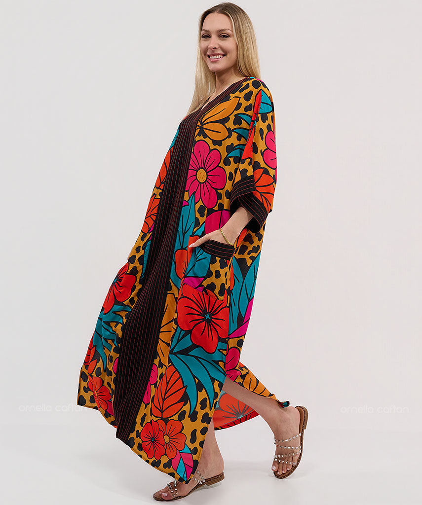 Caftan Élégant à Poches - Ornella Caftan™