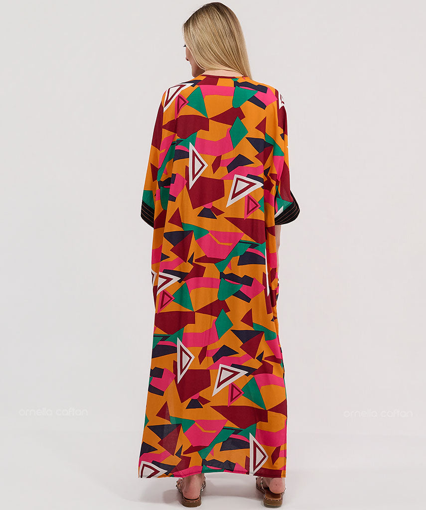 Caftan Élégant à Poches - Ornella Caftan™