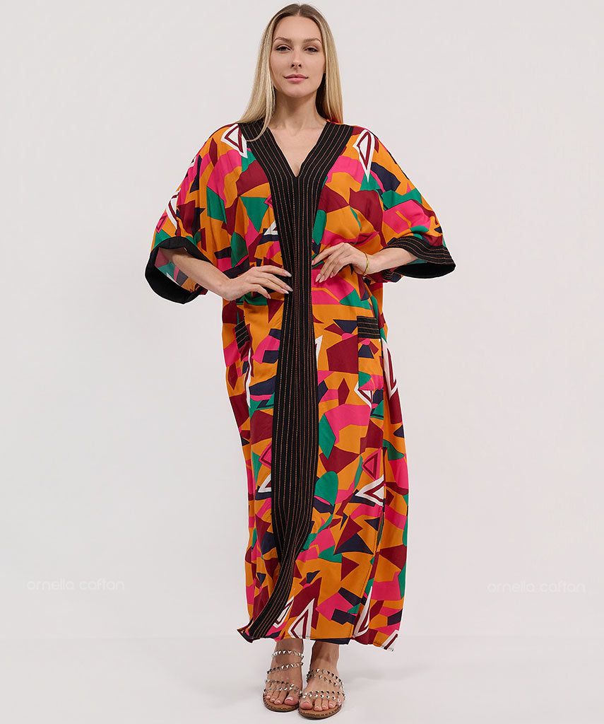 Caftan Élégant à Poches - Ornella Caftan™