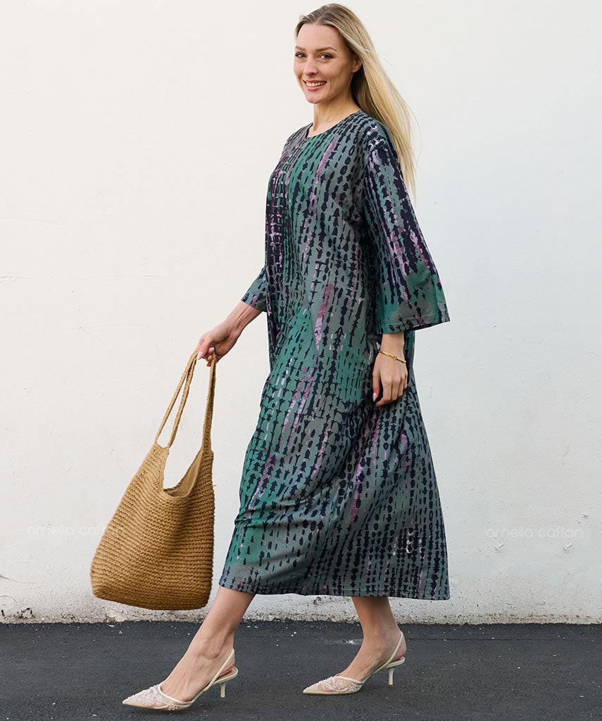 Caftan en velours chaud et douillet - Ornella Caftan™