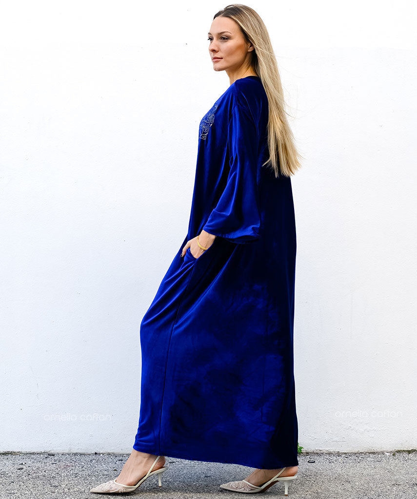 Caftan en velours chaud et douillet - Ornella Caftan™
