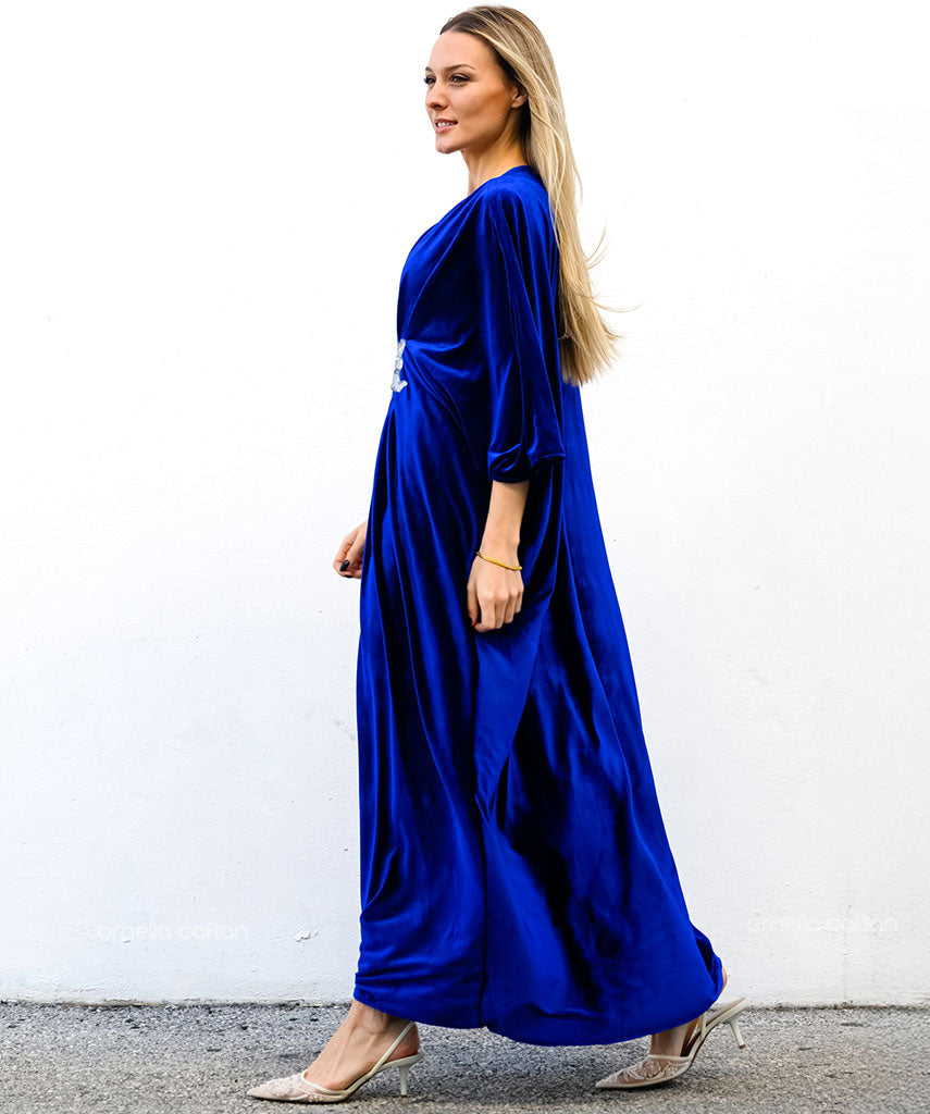 Caftan en velours chaud et douillet - Ornella Caftan™