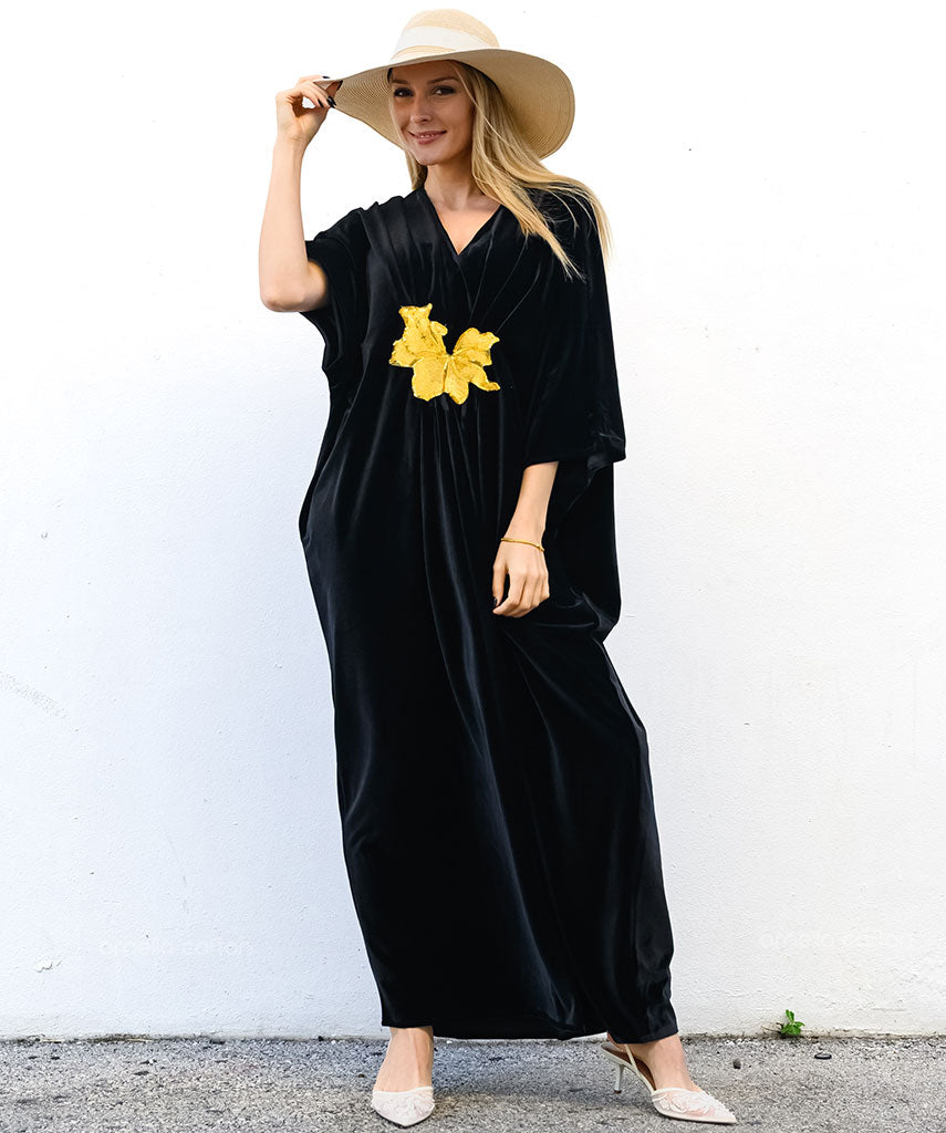 Caftan en velours chaud et douillet - Ornella Caftan™