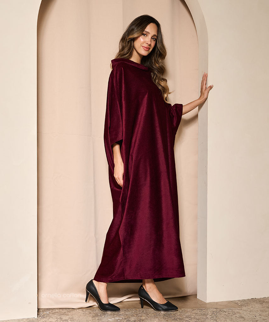 Caftan en velours chaud et douillet - Ornella Caftan™