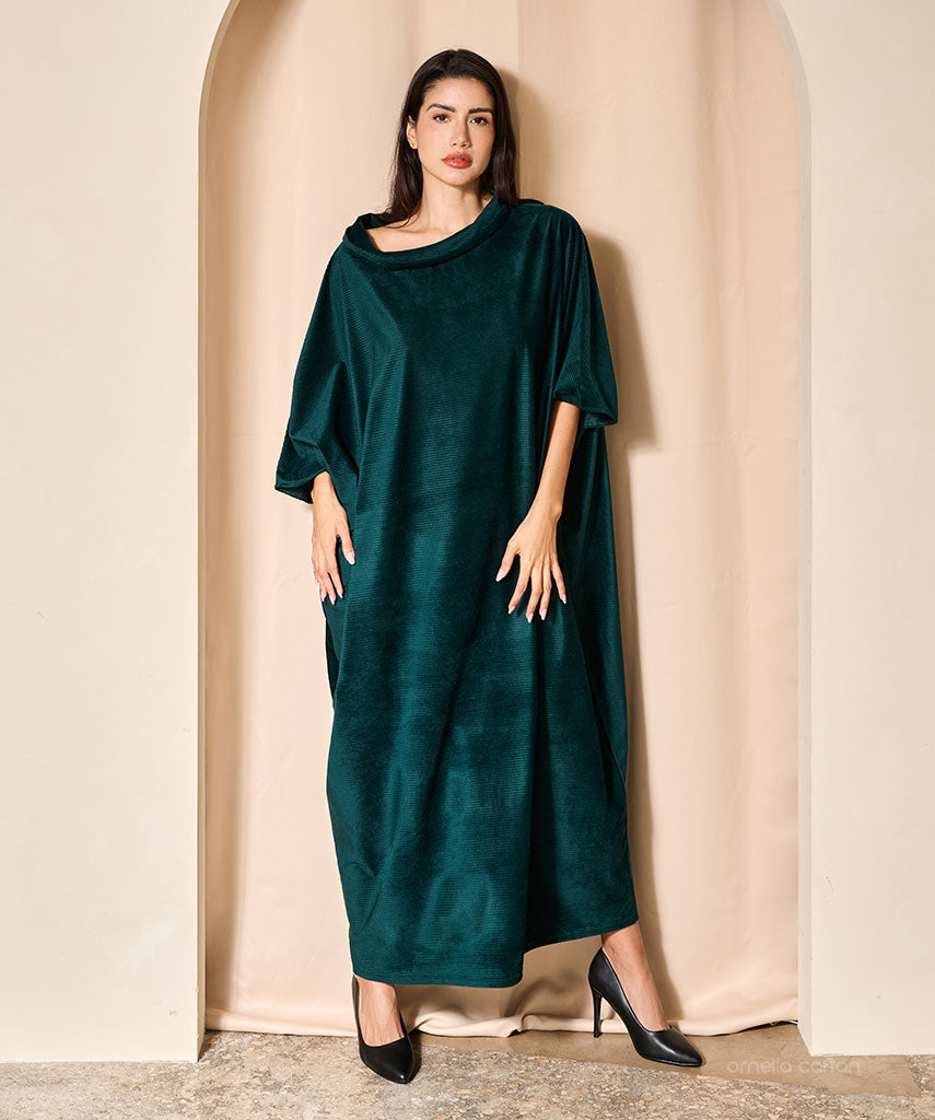 Caftan en velours chaud et douillet - Ornella Caftan™