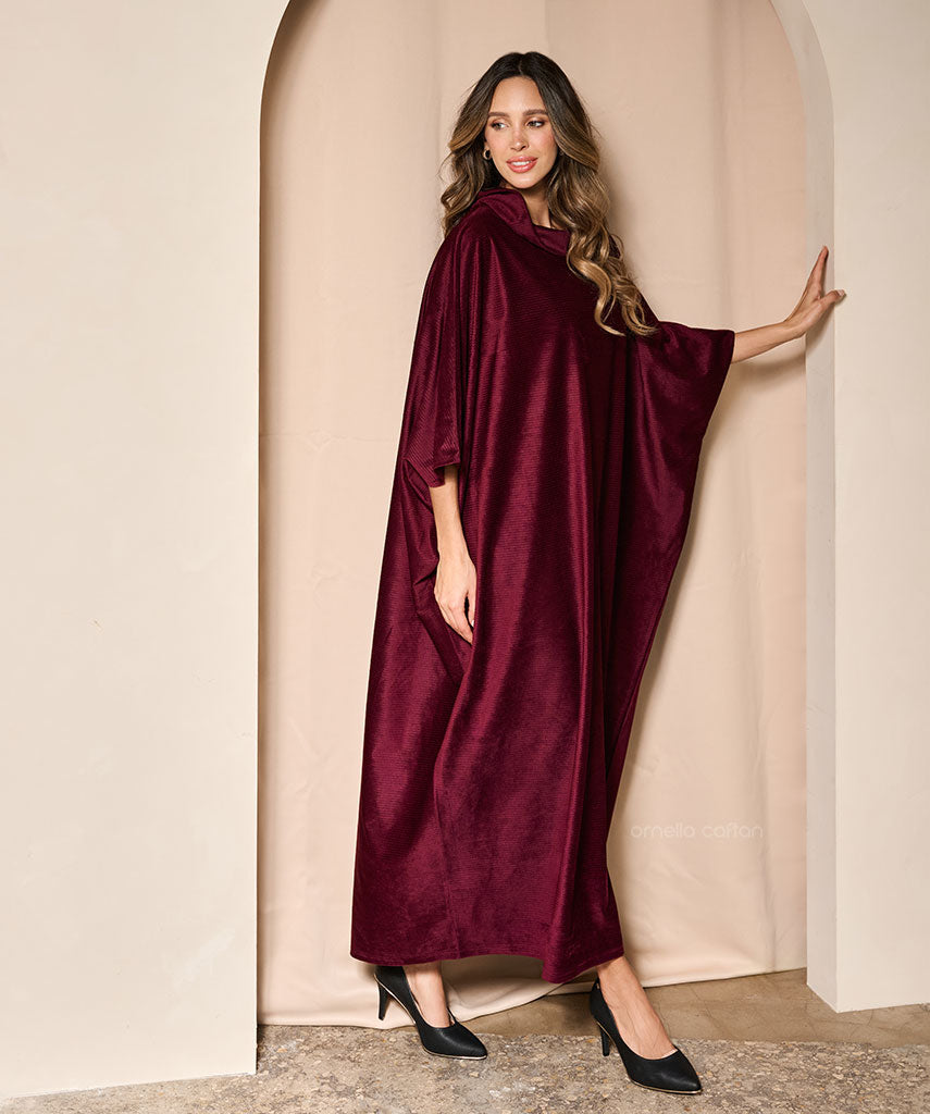 Caftan en velours chaud et douillet - Ornella Caftan™