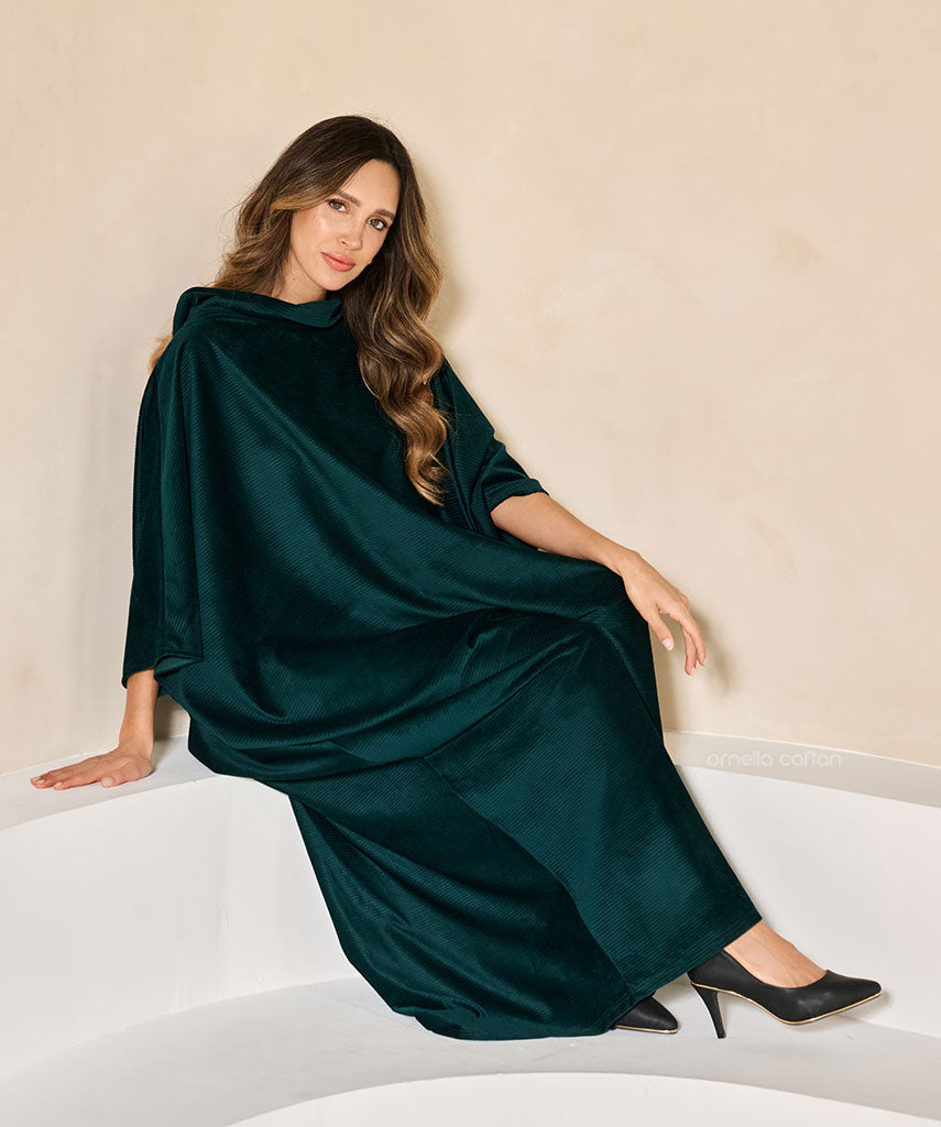Caftan en velours chaud et douillet - Ornella Caftan™