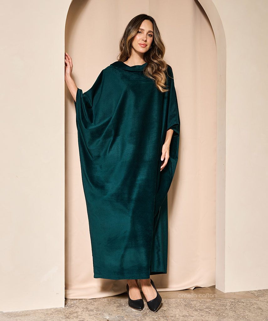 Caftan en velours chaud et douillet - Ornella Caftan™