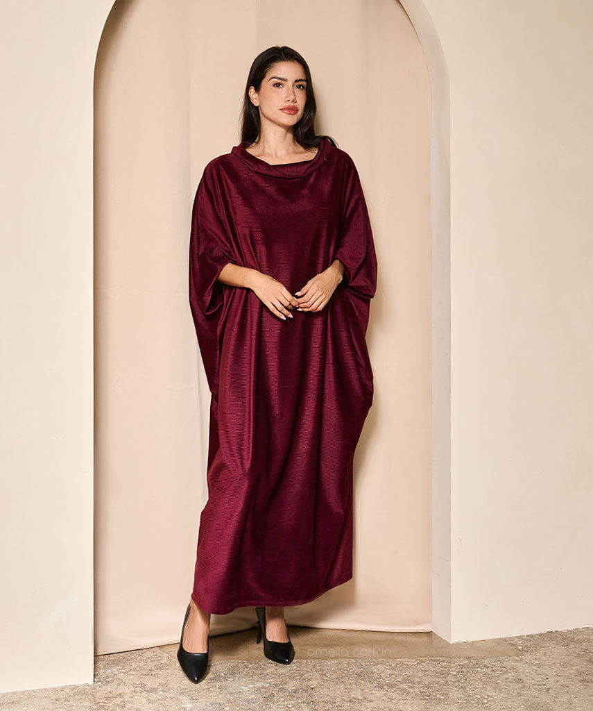 Caftan en velours chaud et douillet - Ornella Caftan™