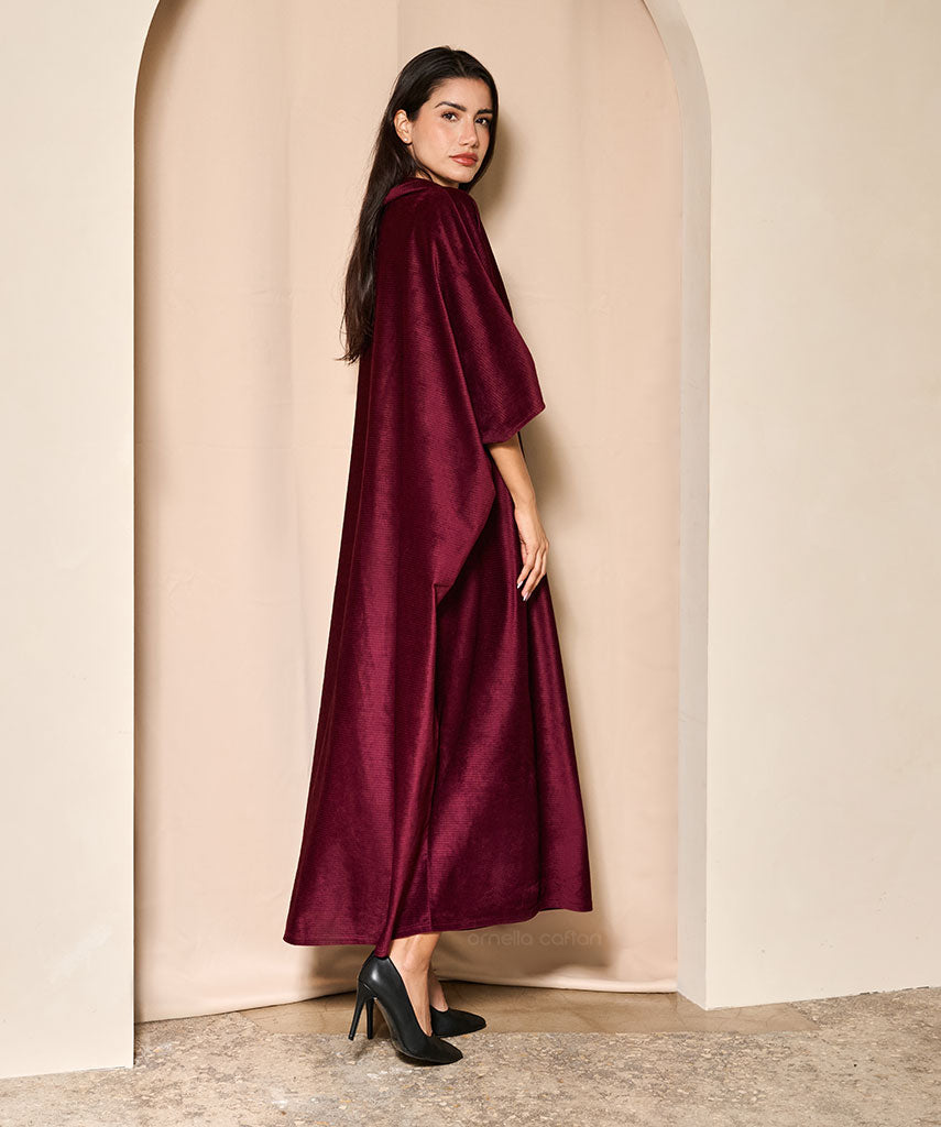 Caftan en velours chaud et douillet - Ornella Caftan™